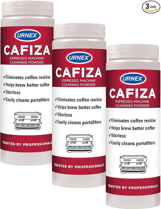 Urnex Cafiza coffee cleaning powder