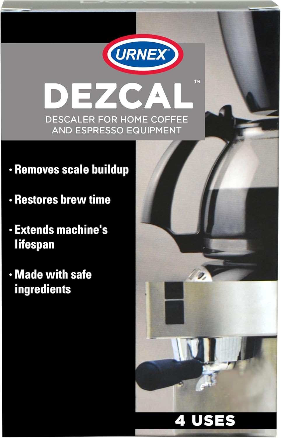 Urnex Dezcal Descaler for coffee equipment