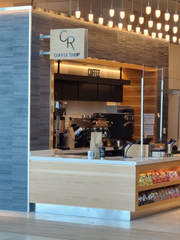 MSY Airport kiosk wide view